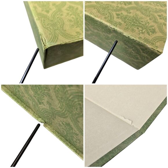 Authentic Gucci Empty Green Embossed Magnetic Box 14.5" L x 11" W x 4.75" H - Picture 16 of 16